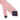 Light Pink with White Spots Printed Silk Tie
