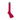 Long Plain Cerise Cotton Socks