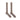 Long Plain Light Grey Cotton Socks