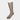 Long Plain Light Grey Cotton Socks