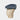 Mid Blue Multi Check Herringbone Silk Gatsby Cap