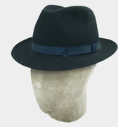 Navy Blue Landau Trilby