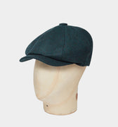 Ocean, Mallard and Blue Made In England Woollen Gatsby Cap