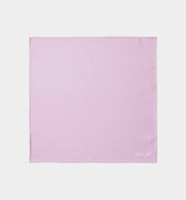 Pink With Small White Pin Dot Spots Silk Handkerchief