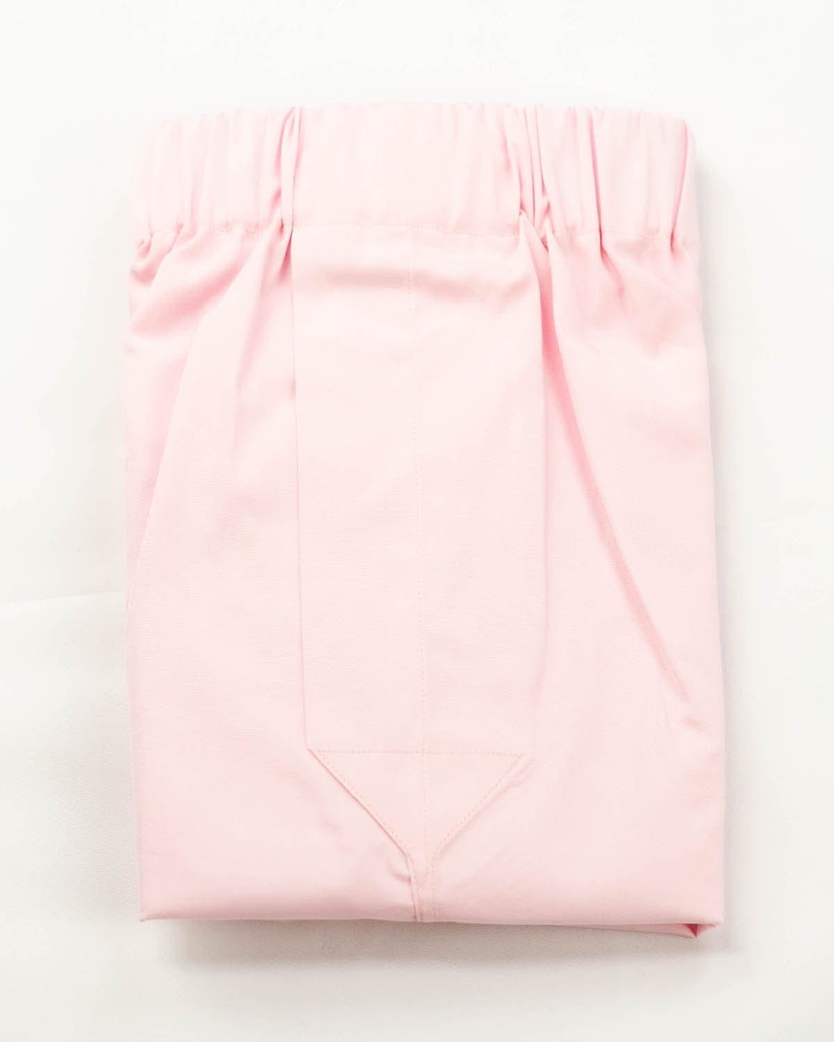 Plain Pink 100% Cotton Boxer Short