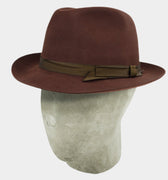 Russet Red Landau Trilby