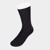 Short Black Heavy Sports Wool Socks