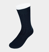 Short Navy Heavy Sports Wool Socks
