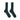 Short Plain Dark Green Cotton Socks