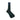 Short Plain Dark Green Cotton Socks