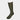 Short Plain Dark Green Cotton Socks