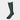 Short Plain Dark Green Cotton Socks