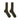 Short Plain Dark Green Cotton Socks