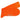 Short Plain Orange Cotton Socks