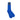 Short Royal Blue Heavy Sports Wool Socks