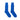 Short Royal Blue Heavy Sports Wool Socks