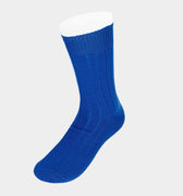Short Royal Blue Heavy Sports Wool Socks