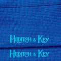 Short Royal Blue Heavy Sports Wool Socks
