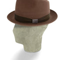 Umber Natural Sinatra Trilby